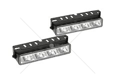 Světla denního svícení 4 HIGH POWER LED 12V/24V COMPASS