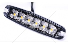Světlo výstražné LED oranžové PREDATOR 6LED*3W