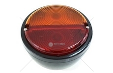 Světlo zadní dvoudílné kulaté pravé - plast