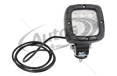 Světlomet pracovní 12v/50v 9xled 650 lm, pevná montáž, kabel 0,5m 0035522_A
