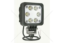 Světlomet pracovní 47400 12v/24v 6xled 1500lm 100x100, pevná montáž, kabel 0,5m 47406_A