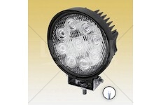 Světlomet pracovní 9v/33v 27w 9xled 1700lm, 35cm kabel, průměr 115mm 720076_A