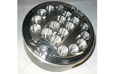 Svítilna 3-dílná kulatá čirá  LED Dasteri