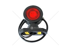 Svítilna červeno-bílá LED výška 90mm