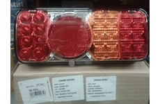 Svítilna kompletní 4-SEGM. levá diodová WAS W66L/312KR