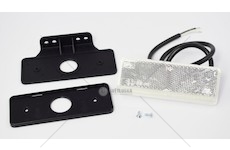 Svítilna kompletní obrysová bílá 12-24V PASEK 0,5M HORPOL LD2509