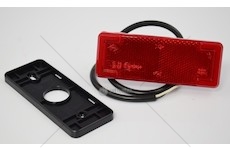 Svítilna kompletní obrysová červená 12-24V PASEK 0,5M HORPOL LD2486