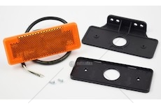 Svítilna kompletní obrysová oranžová 12-24V PASEK 0,5M HORPOL LD2514