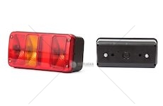 Svítilna kompletní zadní 4-funkční pravá  12-24V WAS W29.1L/197