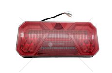 Svítilna LED sdružená LEVÁ 5-funkcí s trojúhelníkem a osvětlením SPZ 305x140