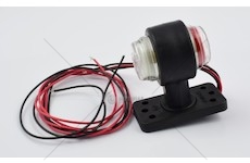 Svítilna obrysová bílo-červená krátká LED ERMAX 098241014