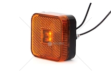 Svítilna obrysová čtvercová žlutá LED 302 WAS W63/302