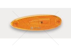 Svítilna obrysová diodová 12/24V žlutá 12-36V FRISTOM FT-076ZLED