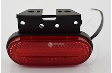 Svítilna obrysová diodová 12-36V červená FRISTOM FT-070C+KLED