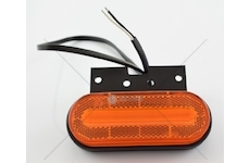 Svítilna obrysová diodová 12-36V žlutá FRISTOM FT-070Z+KLED