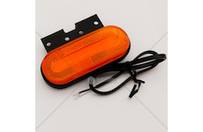 Svítilna obrysová diodová 12-36V žlutá FRISTOM FT-070Z+KLED