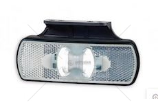 Svítilna obrysová diodová bílá 12/24V s odrazem HORPOL LD2219