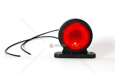 Svítilna obrysová diodová bílá/červená WAS W56S