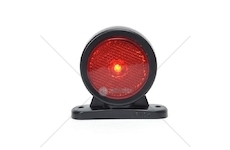 Svítilna obrysová diodová bílo-červená s montáží WAS W56RR