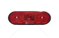 Svítilna obrysová diodová červená 119X48,50  0653LUS