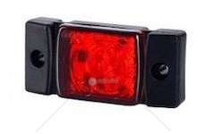 Svítilna obrysová diodová červená HOR40 12/24 HORPOL LD142