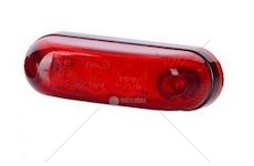 Svítilna obrysová diodová červená LD410 12/24 HORPOL LD410