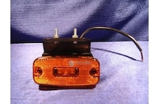 Svítilna obrysová diodová rovná 24V žlutá LD18 HORPOL LD094/1