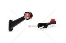 Svítilna obrysová dlouhá šikmá 12-24V WAS W21.3Z/263