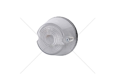 Svítilna obrysová kulatá bílá HORPOL LO212