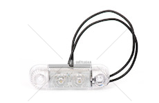 Svítilna obrysová diodová bílá 2 LED WAS W61/282