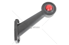 Svítilna obrysová LED bílo-červená zkosená dlouhá HORPOL LD357/P