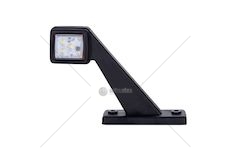 Svítilna obrysová diodoSvítilna obrysová LED bílo-červená zkosená levá HORPOL LD435/Lvá bílo-červená zkosená HORPOL LD435/L