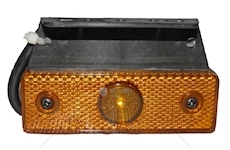 Svítilna obrysová LED žlutá 24V PROST.+montáž TANGDE TD07-68-003Y