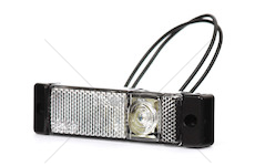 Svítilna obrysová přední bílá WAS W45/ZB