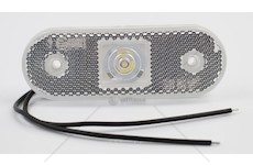 Svítilna obrysová přední bílá WAS W47