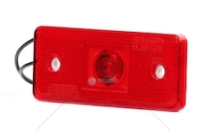 Svítilna obrysová přední diodová 24V červená WAS W17/24V/CZERW