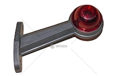 Svítilna obrysová zkosená bílo-červená pravá TANGDE TD03-63-005R