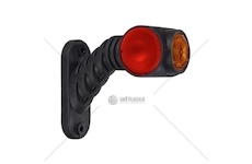 Svítilna obrysová zkosená krátká LED pravá 12 HORPOL LD2037