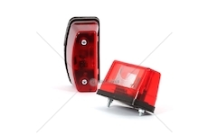 Svítilna osvětlení spz červené WAS W08/červená