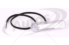 Svítilna poziční 110x30 12v/30v led bílá, oválná 0186253_A