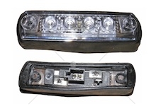 Svítilna poziční 12v/24v 0,5w/1w 4xled bílá, na konektor man tgl td0357010_A