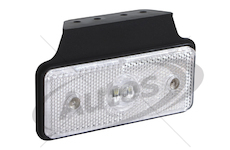 Svítilna poziční 12v/24v 110x45 led bílá s držákem 0088631_A