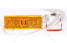 Svítilna poziční 12v/24v 120x45 led oranžová mercedes actros, sor  0061277_A