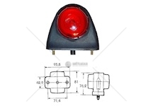 Svítilna poziční 12v/24v ba15s/r5w č/b, šroub m5x18 40117004_A