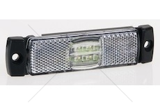Svítilna poziční 12v/30v 130x32 3xled bílá, kabel 0,5m 0113087_A