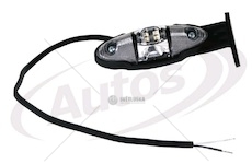 Svítilna poziční 12v/30v oválná led bílá/oranžová/červená 0152996_A