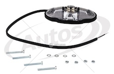 Svítilna poziční 12v/30v oválná led bílá/oranžová/červená, bez držáku 0152993_A