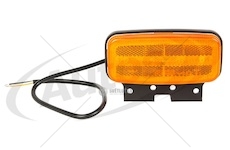 Svítilna poziční 12v/36v led oranžová, s odrazkou a funkcí směrovky, s držákem a kabelem 0154321_A