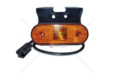 Svítilna poziční 24v/115x40 led adr oranžová s držákem a kabelem 0,5m 0039553_A