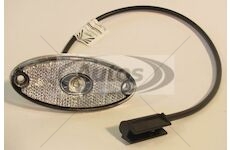 Svítilna poziční 24v flatpoint ii led bílá s kabelem 0,5m, návěs kögel 31690401_A